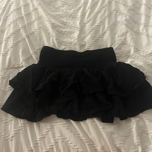 Black Petite Skirt